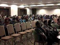 70% peserta telah hadir di acara Pembukaan seminar safety patient